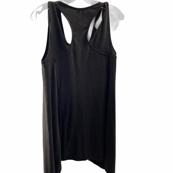 Portocruz Double Strap Hankie Dress Pockets Brown Size L - Picture 6 of 6